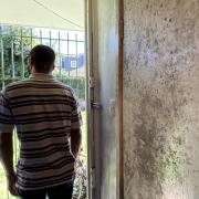 Dane, an asthma patient, is living in a Hackney Council flat in Beck House, Stoke Newington, which is covered in mould from floor to ceiling. He believes it is aggravating his illness.