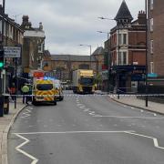 Homerton High Street remains closed as police investigate the crash