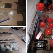 Police seized the drugs on October 10