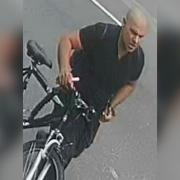 Image of a cyclist police want to identify and speak with after fatal crash in Shoreditch