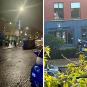 Two cars crashed in one night in Highgate
