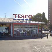 The incident took place in Morning Lane close to the Tesco store