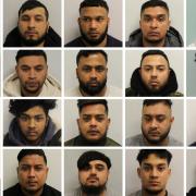 A total of 18 men (pictured) were jailed at Snaresbrook Crown Court this week