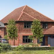 A four-bedroom detached house, said to be the largest within the Hawthorns development in Penn, has been listed with a guide price of £1,395,000