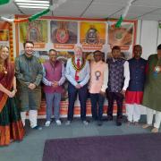 Cllr Neil Hopkins attended Hindu celebration