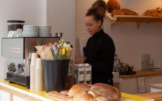 The new Humdingers cafe and bakery in Hornsey Road is part of the Humdingers Catering Soup Kitchen and Bakery in Hoxton