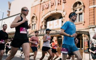 Runners st the Hackney Half Marathon. Image: LimeLight Sports Club