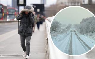 Snow could be on its way to London