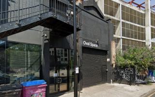 The shooting took place at the Oval Space nightclub